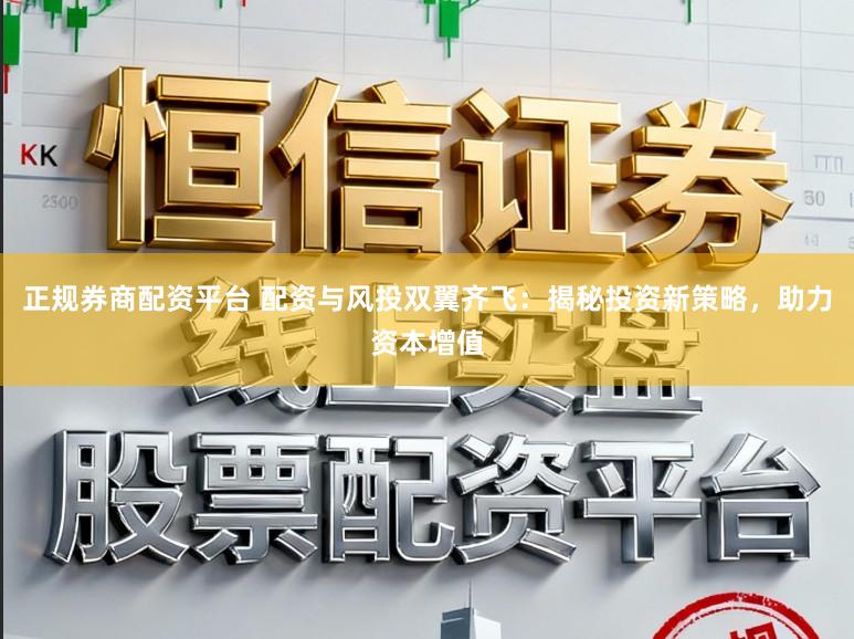 正规券商配资平台 配资与风投双翼齐飞：揭秘投资新策略，助力资本增值