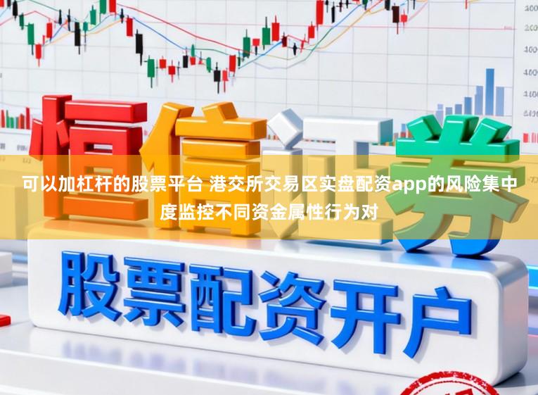 可以加杠杆的股票平台 港交所交易区实盘配资app的风险集中度监控不同资金属性行为对