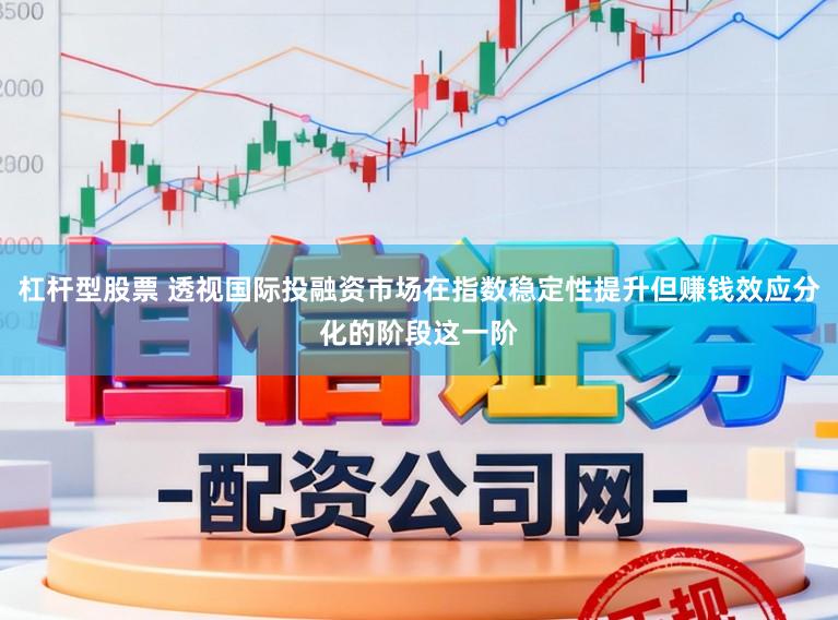 杠杆型股票 透视国际投融资市场在指数稳定性提升但赚钱效应分化的阶段这一阶