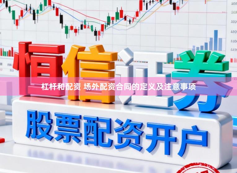 杠杆和配资 场外配资合同的定义及注意事项
