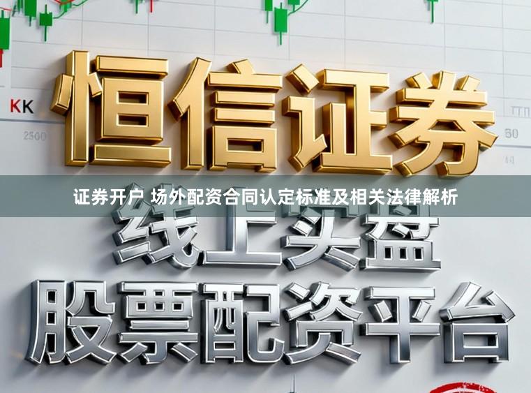 证券开户 场外配资合同认定标准及相关法律解析
